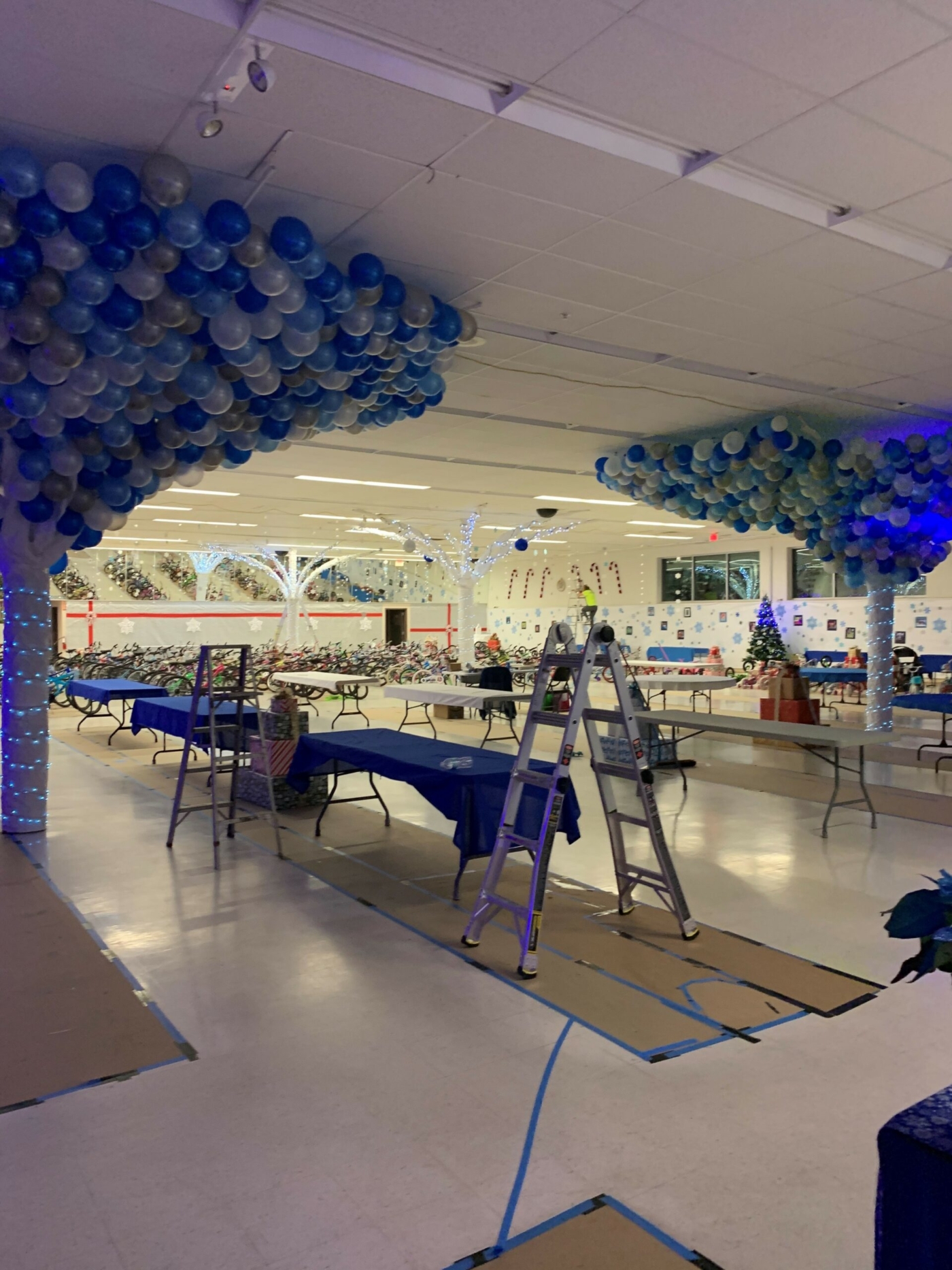 setup of 2020 Jordan Smelski Sporting Goods Store - Amoeba Awareness