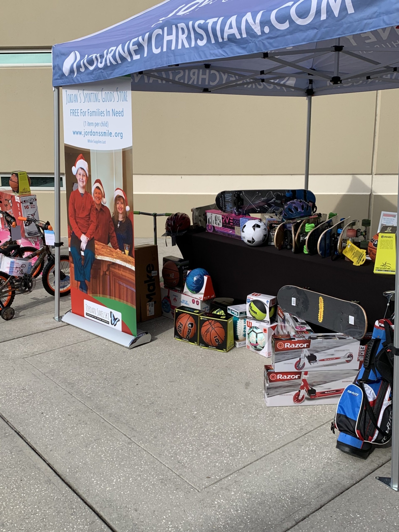 Accepting donations for 2020 Jordan Smelski Sporting Goods Store - Amoeba Awareness