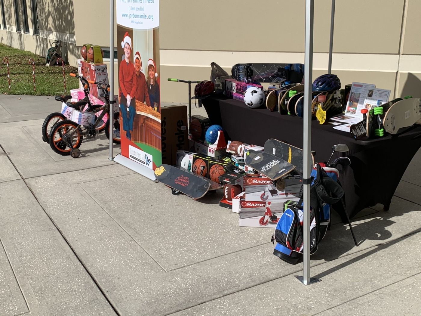 Gift donations for 2020 Jordan Smelski Sporting Goods Store - Amoeba Awareness